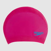 Junior Long Hair Cap Pink/Blue | Speedo outlet