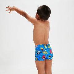 Infant Boys' Learn To Swim Aquashorts Blue/Yellow | Speedo online