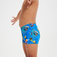 Infant Boys' Learn To Swim Aquashorts Blue/Yellow | Speedo online