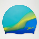 Junior Silicon Cap Blue/Yellow | Speedo on sale