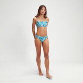 Printed Adjustable Thinstrap Bikini Blue/Pink | Speedo online