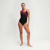 Medley Logo Swimsuit Black/Pink | Speedo sale