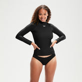 Long Sleeve Rash Top Black | Speedo online