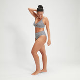 Shaping Printed High Waisted Brief Black/White | Speedo outlet