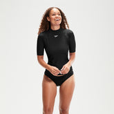 Short Sleeve Rash Top Black | Speedo for sale