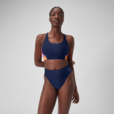 Colourblock Bikini Top Blue | Speedo outlet