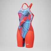 Fastskin LZR Pure Valor 2.0 Closedback Kneeskin Red/Blue | Speedo for sale
