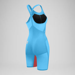 Fastskin LZR Pure Valor 2.0 Closedback Kneeskin Blue/Red | Speedo near me