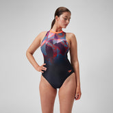 Printed Hydrasuit Black/Purple | Speedo online