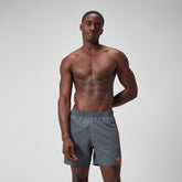 HyperBoom Splice 16" Swim Shorts Grey/Red | Speedo for sale