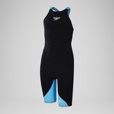 Girls' Fastskin LZR Ignite Kneeskin Black/Blue | Speedo sale