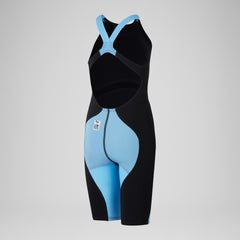 Girls' Fastskin LZR Ignite Kneeskin Black/Blue | Speedo sale