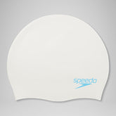Plain Moulded Silicone Junior Cap White | Speedo US