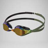 Fastskin Speedsocket 2 Mirror Goggles Black/Green | Speedo US
