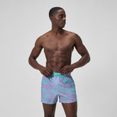 Printed 14'' Redondo Edge Swim Shorts Pink/Blue | Speedo outlet