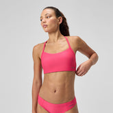 Solid Racerback Bikini Top Pink | Speedo sale