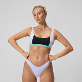 FLU3NTE Colourblock Convertible Bikini Top Black | Speedo discount