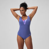 Shaping Printed OpusGem DD+ Swimsuit Blue | Speedo sale
