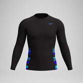 Endurance+ Splice Rash Top Black/Blue | Speedo outlet