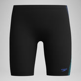 Boys' Plastisol Placement Jammer Black/Blue | Speedo online