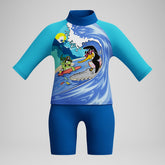 Boys' Learn to Swim Sun Protection Top & Short Blue | Speedo online