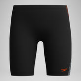 Boys' Plastisol Placement Jammer Black/Red | Speedo outlet