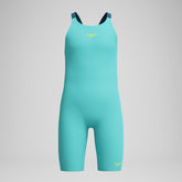 Girls' Fastskin Endurance+ Max Openback Kneeskin Turquoise | Speedo US