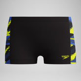 Boys' HyperBoom Panel Aquashort Black/Yellow | Speedo on sale