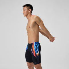 Club Training Printed V-Cut Jammer Navy/Red | Speedo on sale