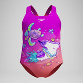 Girls' Digital Printed Swimsuit Pink/Coral | Speedo outlet