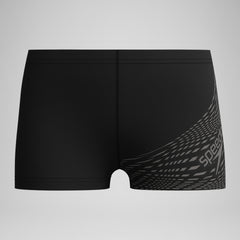 Boys' Medley Logo Aquashort Black/Grey | Speedo sale