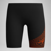 Boys' Medley Logo Jammer Black/Red | Speedo on sale