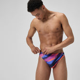 Club Training 5cm Printed Brief Blue/Pink | Speedo sale