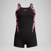 Girls' HyberBoom Splice legsuit Black/Pink | Speedo sale