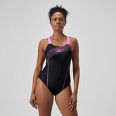 Medley Logo Swimsuit Black/Pink | Speedo for sale