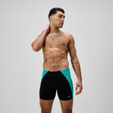 Endurance+ MAX Splice Mid Jammer Black/Turquoise | Speedo sale
