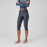 Solid Panel 3/4 Leggings Grey | Speedo on sale