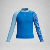 Boys Long Sleeve Rashguard Blue | Speedo near me