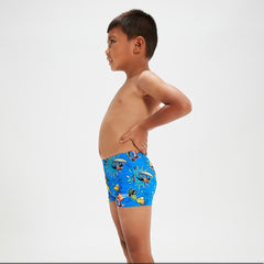 Infant Boys' Learn To Swim Aquashorts Blue/Yellow | Speedo online