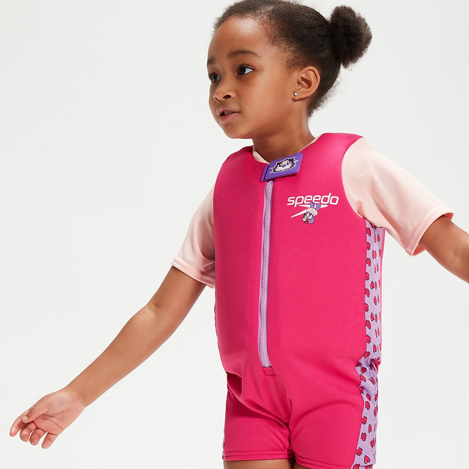 Infant Learn to Swim Aria Sea Otter Float Suit Pink | Speedo near me