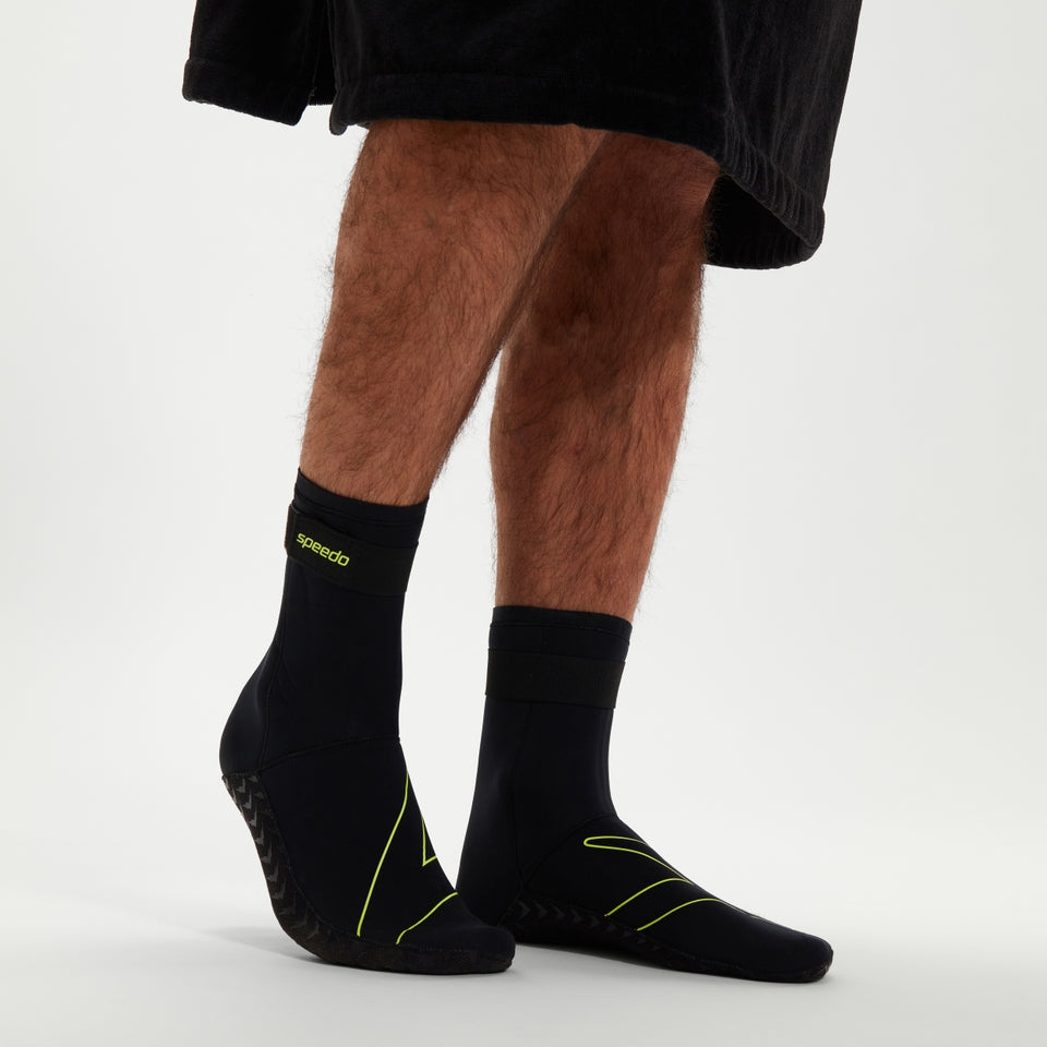 Adult Swim Socks Black/Yellow | Speedo discount