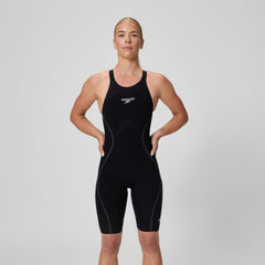 Fastskin LZR Pure Intent 2.0 Openback Kneeskin Black/Iridescent | Speedo near me