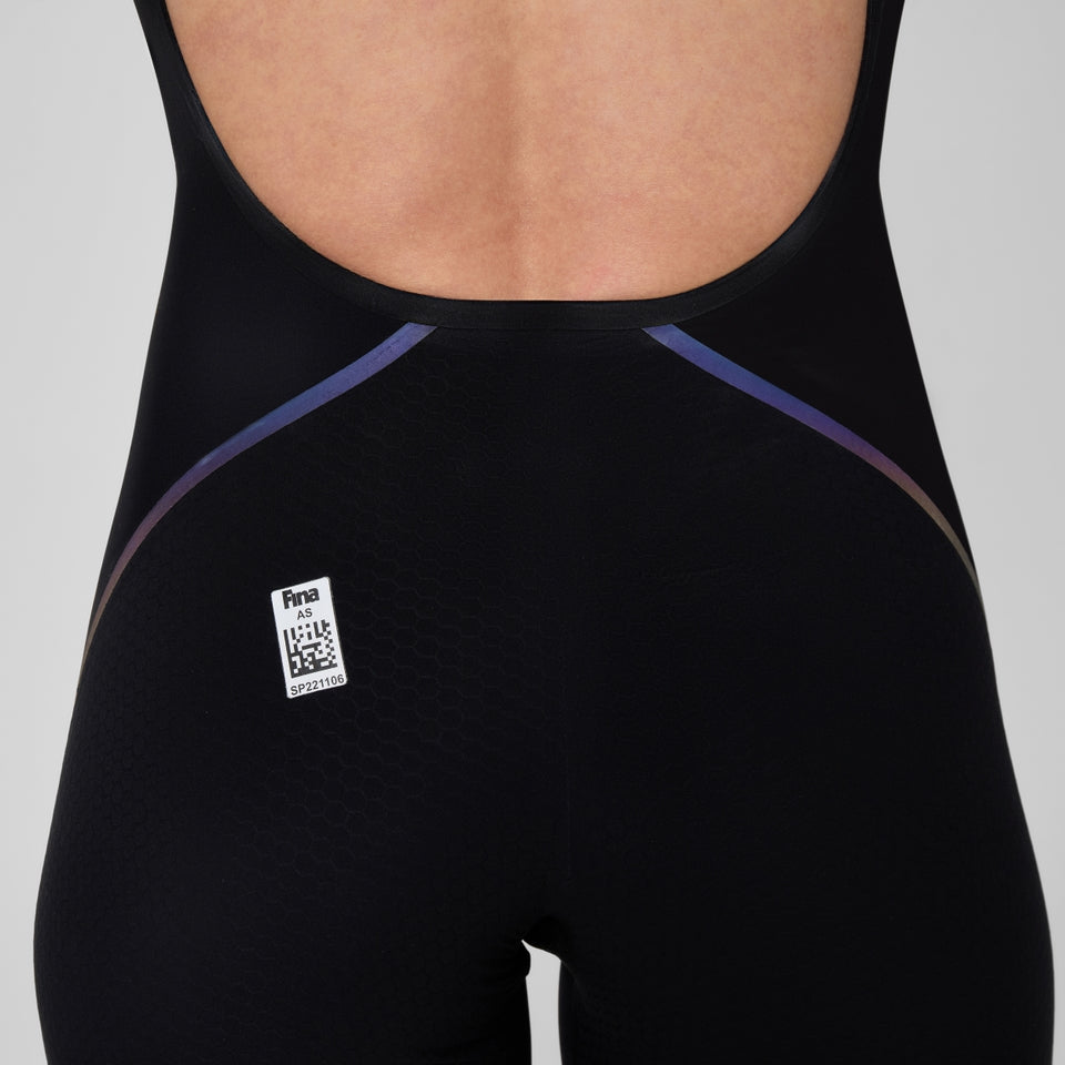 Fastskin LZR Pure Intent 2.0 Openback Kneeskin Black/Iridescent | Speedo near me