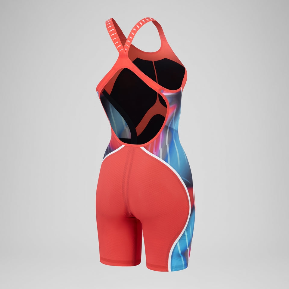 Fastskin LZR Pure Intent 2.0 Openback Kneeskin Red/Blue | Speedo outlet