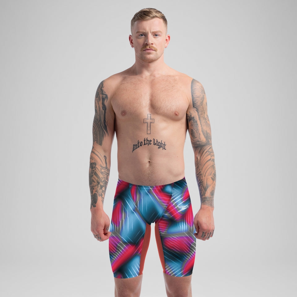 Fastskin LZR Pure Valor 2.0 Jammer Red/Blue | Speedo sale