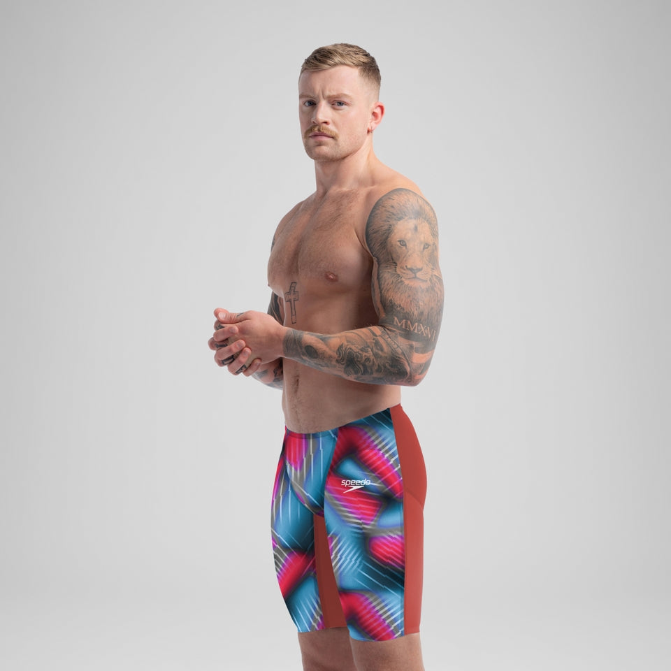 Fastskin LZR Pure Valor 2.0 Jammer Red/Blue | Speedo sale