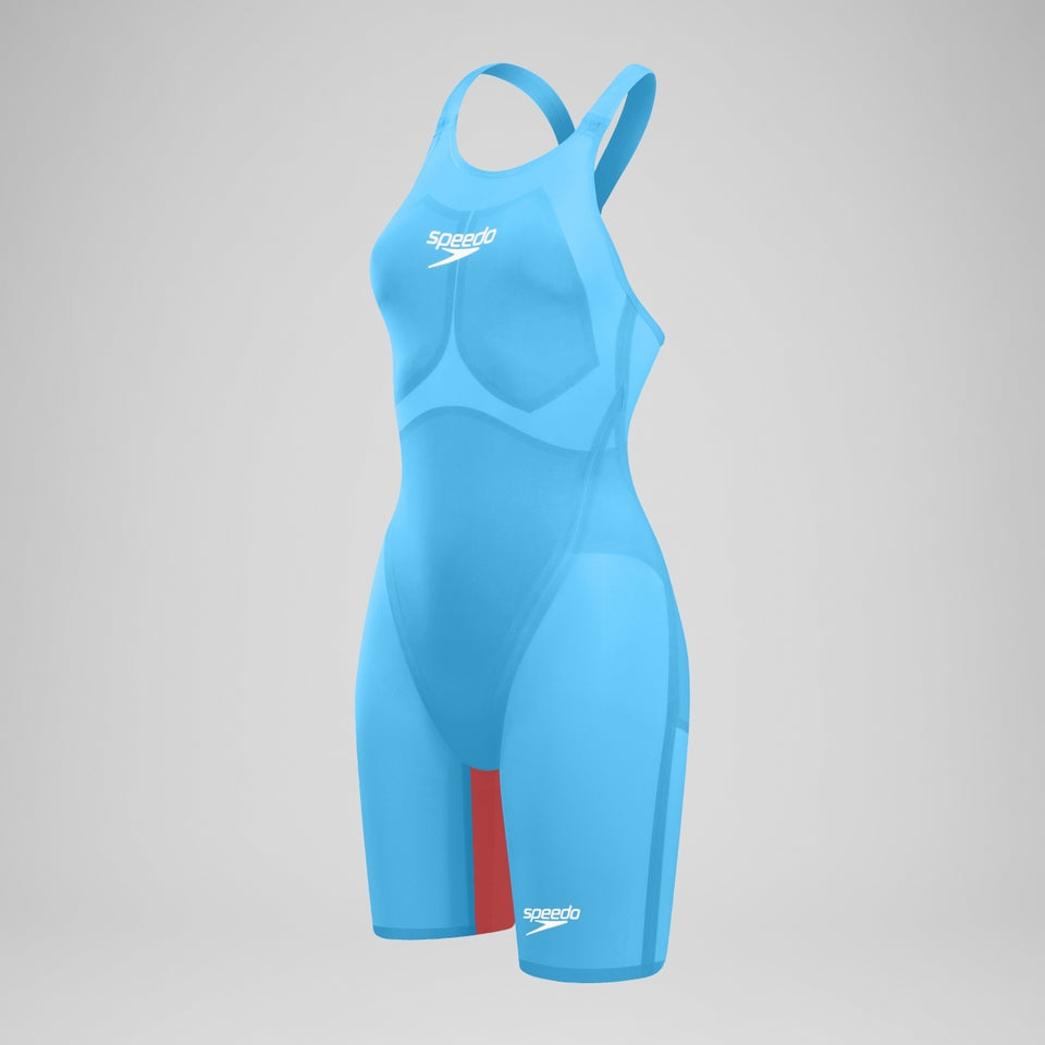 Fastskin LZR Pure Valor 2.0 Closedback Kneeskin Blue/Red | Speedo near me
