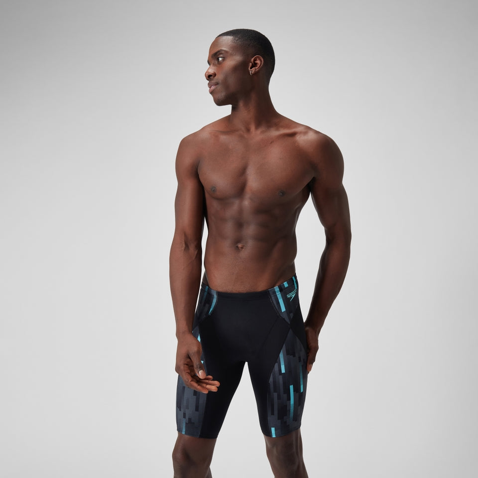 Endurance+ Max Compresson Jammer Black/Grey | Speedo on sale