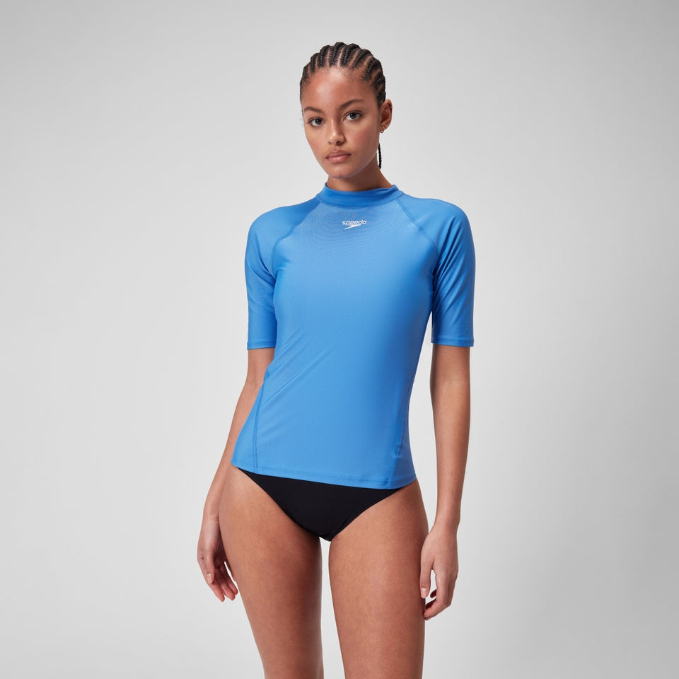 Short Sleeve Rash Top Blue | Speedo discount
