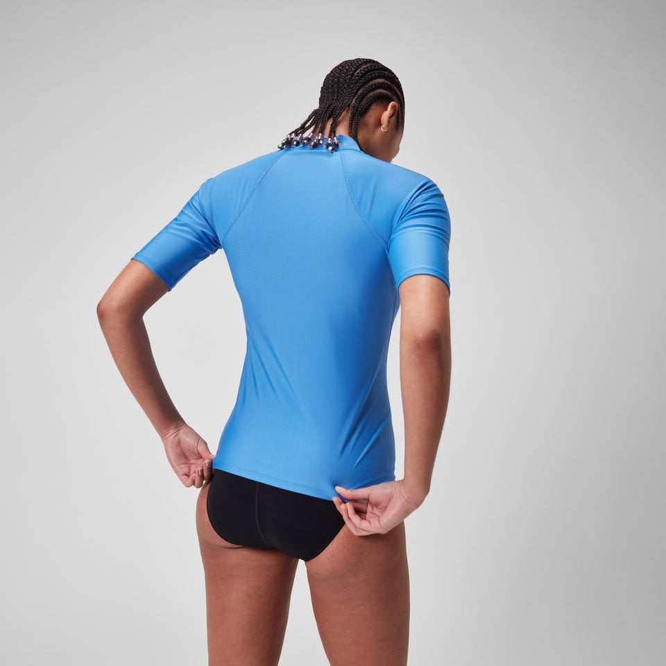 Short Sleeve Rash Top Blue | Speedo discount